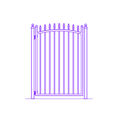 Buildings Gates Garden Gate Arrow Tracing Svg Vector, Free Vectors File
